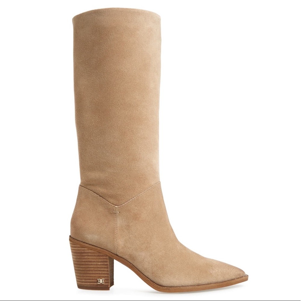 Sam Edelman Leahla Heeled Boot Size 5 $225